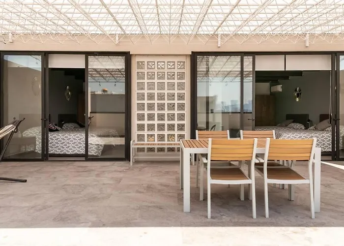 1ph Hidden Gem In Centro Fits 10 Private Terrace Сasa de vacaciones México DF
